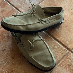 TODS MENS TAN LOAFER